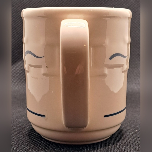 LONGABERGER WOVEN TRADITIONS CLASSIC BLUE COFFEE TEA MUG CUP 12 Oz 4” USA - Picture 4 of 6